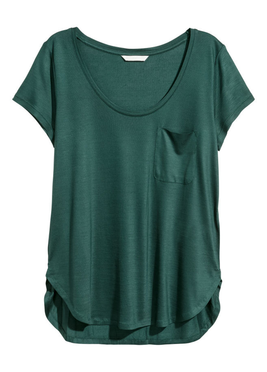 

Футболка H&M S зеленый. 0548613_зел.