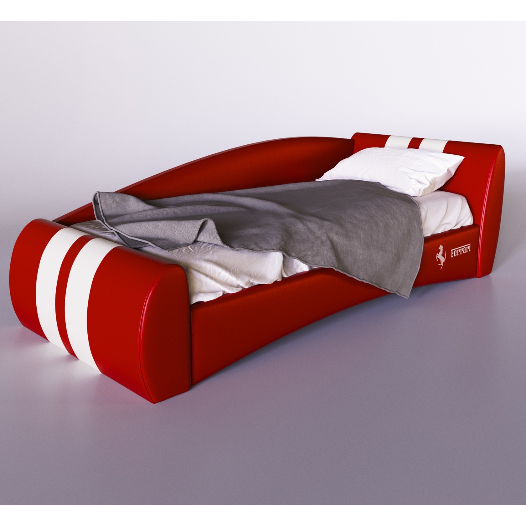 

Мягкая кровать Формула с механизмом Красная 80х200 см 291105_02