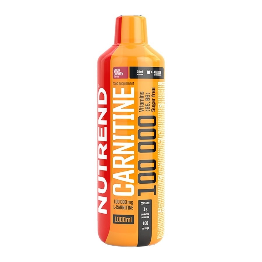 

Жиросжигатель Nutrend Carnitine 100000 Кислая вишня (1000 мл)