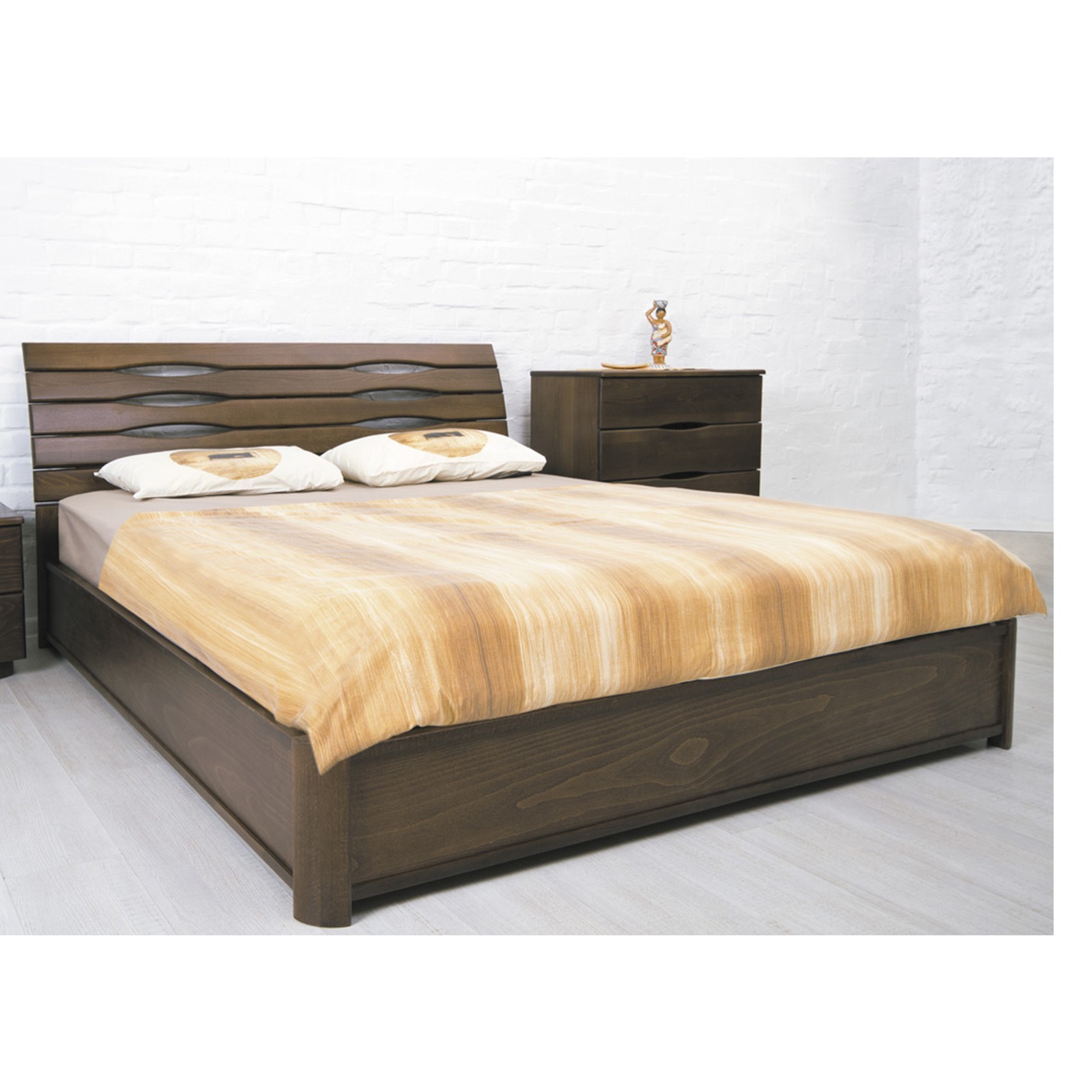 

Кровать Марита N (Олимп) Венге 140х200 см 121125_02