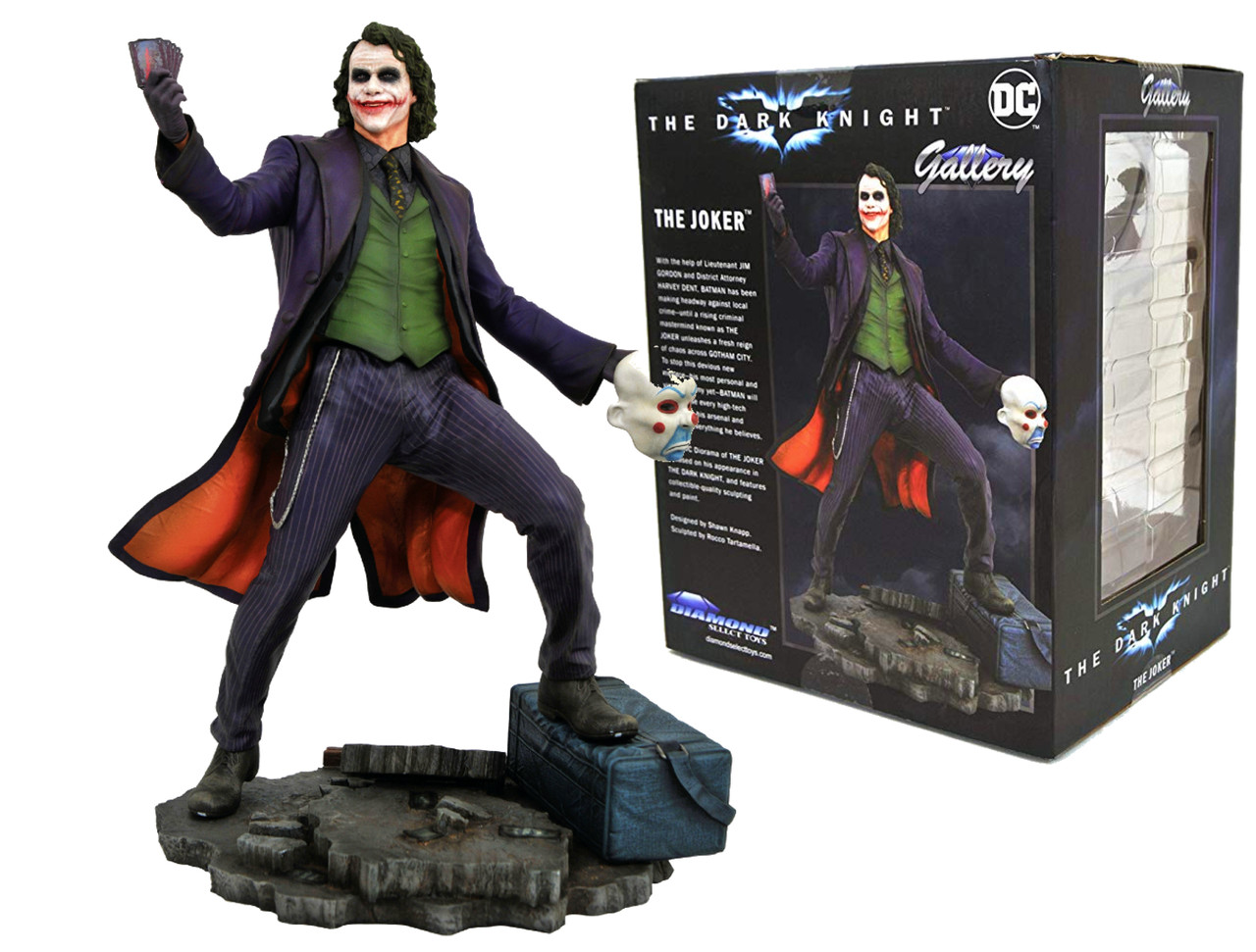 

Диорама Dark Knight Темный Рыцарь Хит Леджер Joker Джокер 23см DCJ 10.149