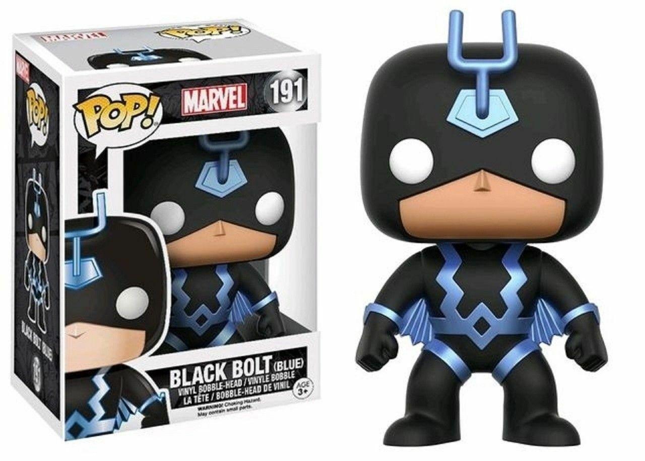 

Фигурка Funko Pop Фанко Поп Марвел Чёрный Гром Marvel Black Bolt Blue PX Previews Exclusive 10см M BB 191