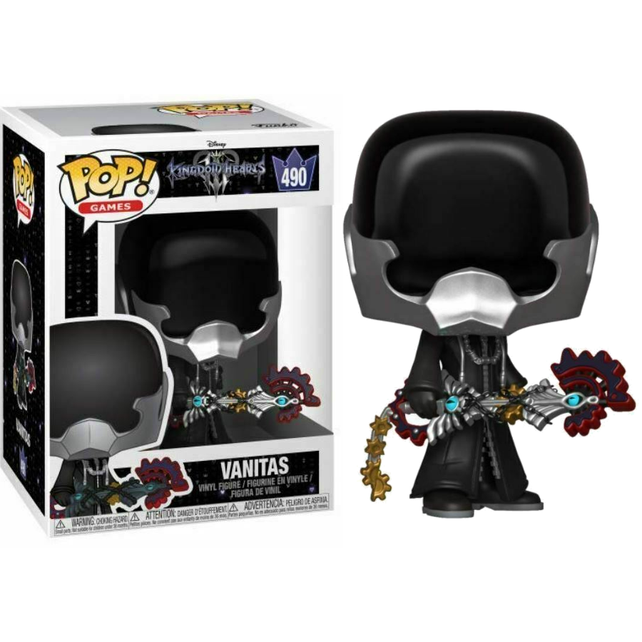 

Фигурка Funko Pop Фанко Поп Ванитас Королевство Сердец Games - Kingdom Hearts III: Vanitas 10см Anime KH V490
