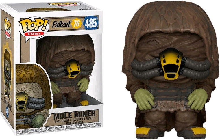 

Фигурка Funko Pop Фанко Поп Фаллаут Крот-шахтёр Fallout Mole Miner 10 см F MM 485