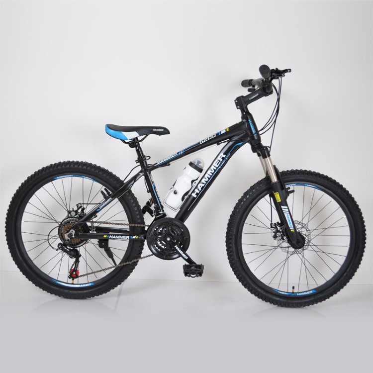 

Горный подростковый Велосипед HAMMER-24 Black Blue Япония Shimano