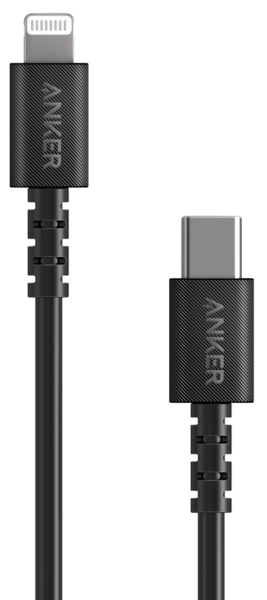 

Кабель Anker Powerline Select USB-C to Lightning - 0.9м V3 Black