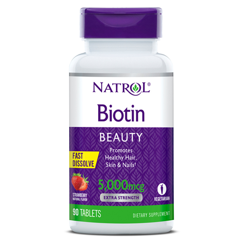 

Natrol Biotin 5000 mcg Fast Dissolve