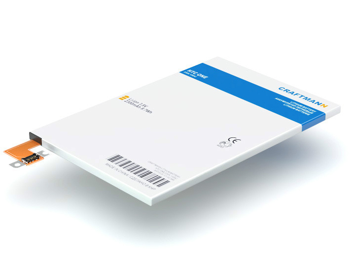 

Аккумулятор Craftmann BN07100 для HTC One (M7), One Dual, 802w, 801e, 801w, 801n, 801d 2300mAh