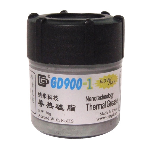 

Термопаста GD900-1 30г, с серебром, 6 Вт/м*K