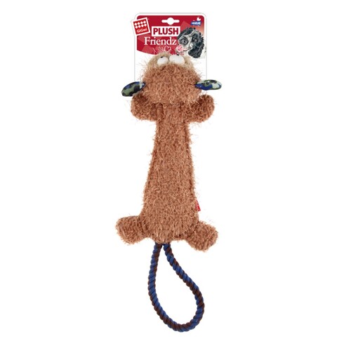 

Игрушка для собак обезьянка с канатным хвостом и пищалкой BRONZEDOG GIGWI PLUSH FRIENDZ 30 см Bronzedog BGL-BND-2549