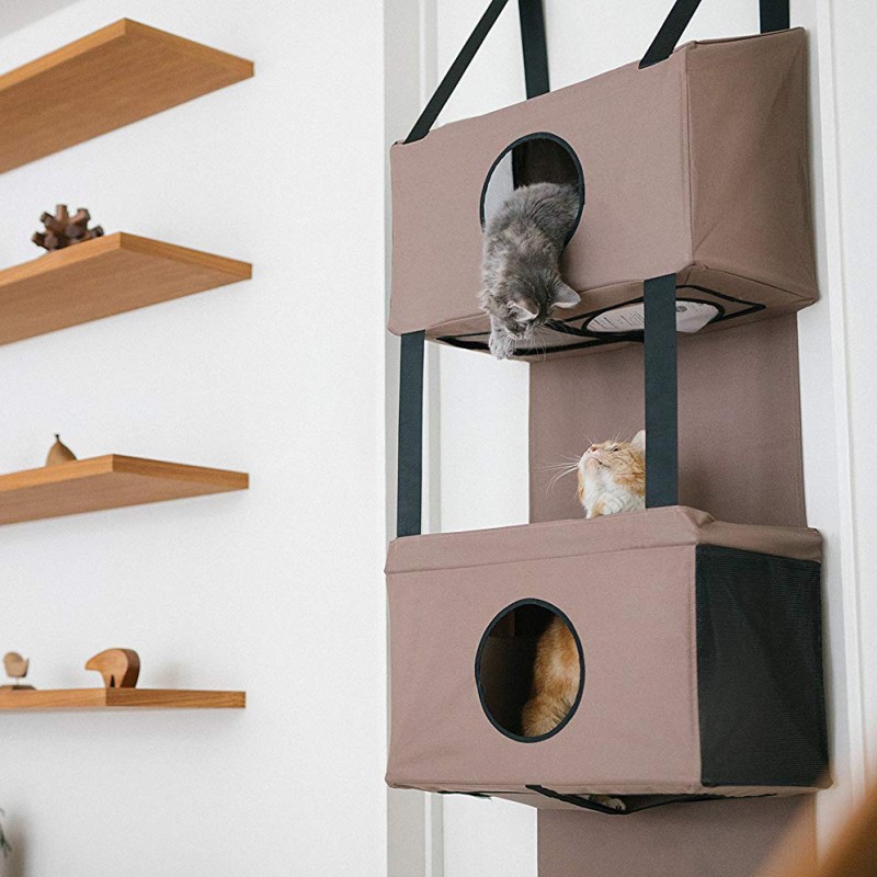 

Домик на дверь для котов Hangin` Feline Funhouse K&H Pet Products 56х30,5х78 см BGL-KH-05