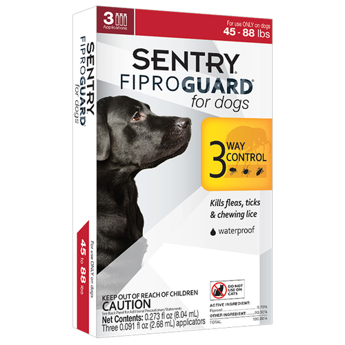 

ФИПРОГАРД капли от блох, клещей и вшей для собак 20 - 40 кг Fiproguard 1 пипетка Sentry Fiproguard BGL-SE-69