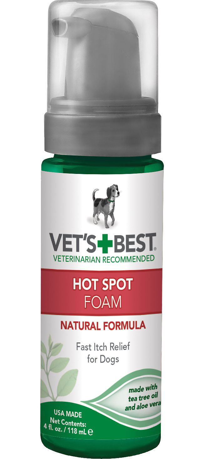 

Моющая пена для устранения раздражений, воспалений и зуда "Hot Spot Foam" 118 мл Vet's Best BGL-VB-05
