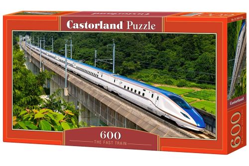 

Пазл Castorland Скоростной поезд 600 элементов