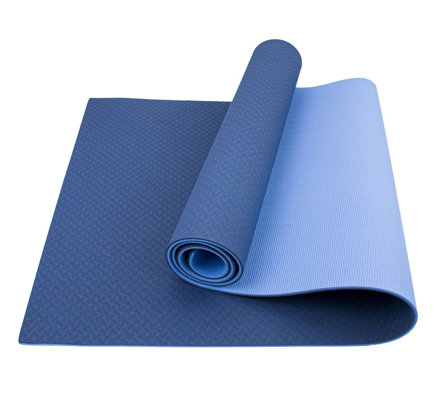 

Коврик (мат) для йоги и фитнеса Sportcraft Tpe 6 мм Blue
