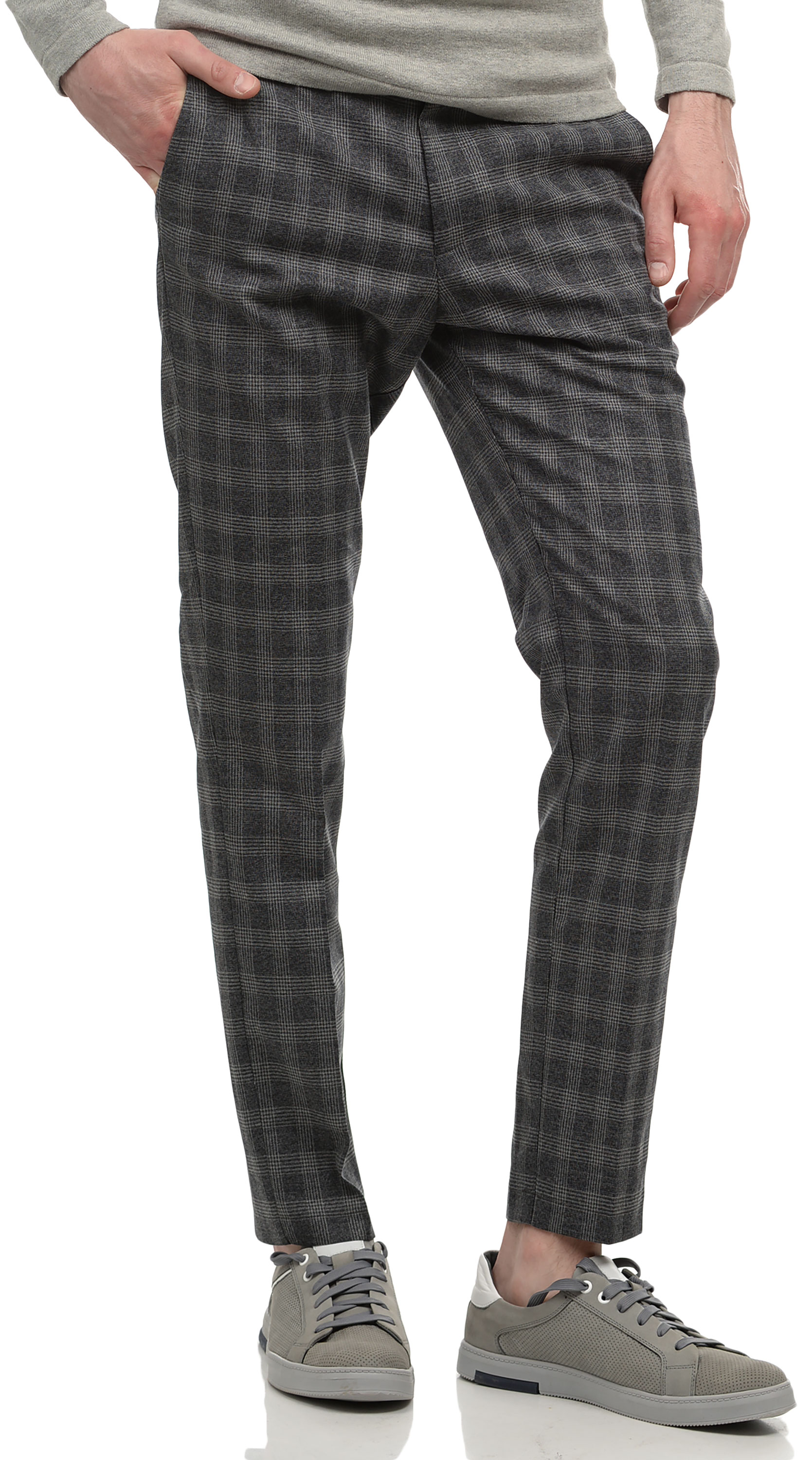 

Брюки Selected 16065460-DARK-GREY 36-34 серый