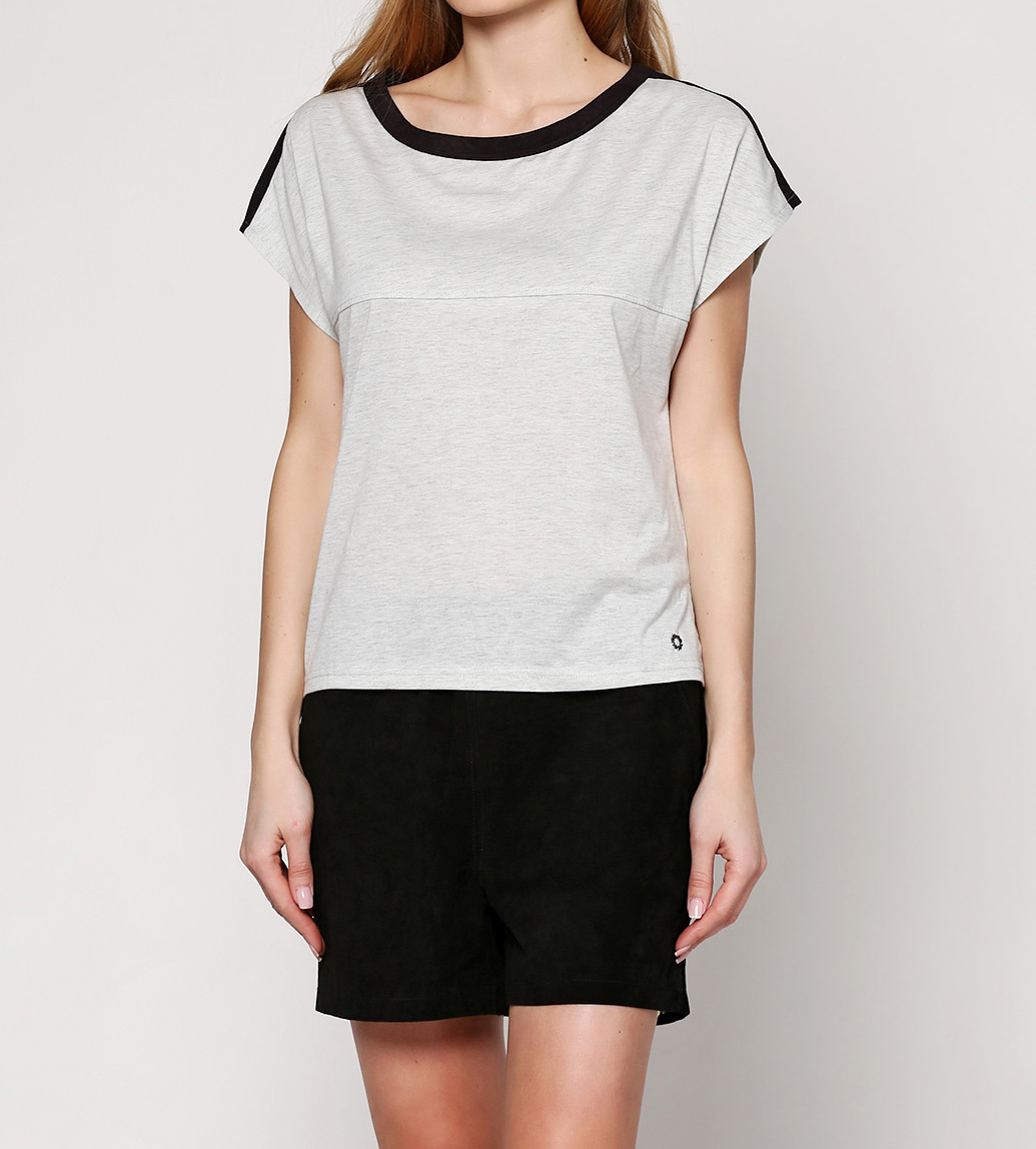 

Футболка Numph 8136127-grey_mlg M серый