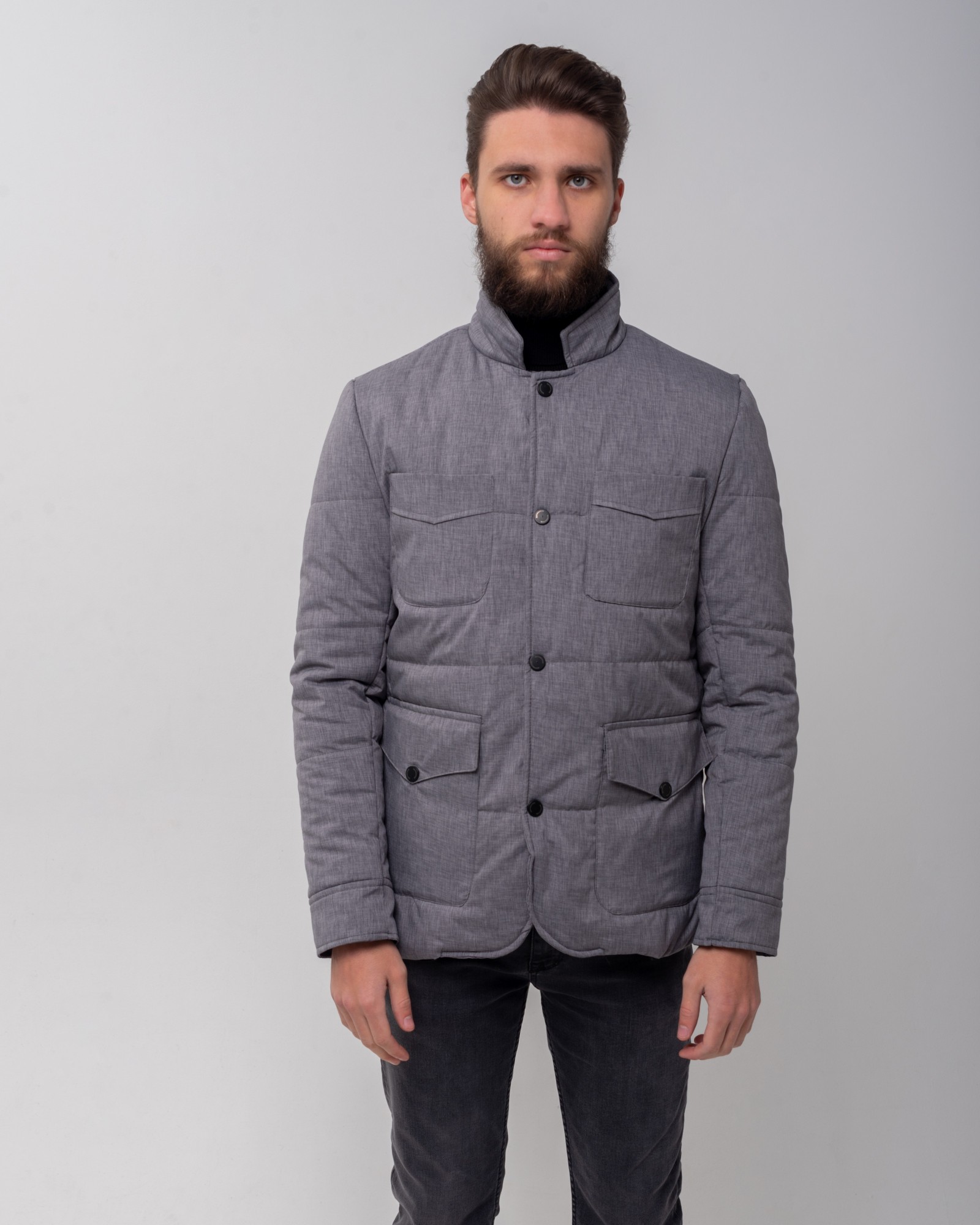 

Куртка Kevingston 0227  Серая, Куртка Kevingston 0227 XL Серая