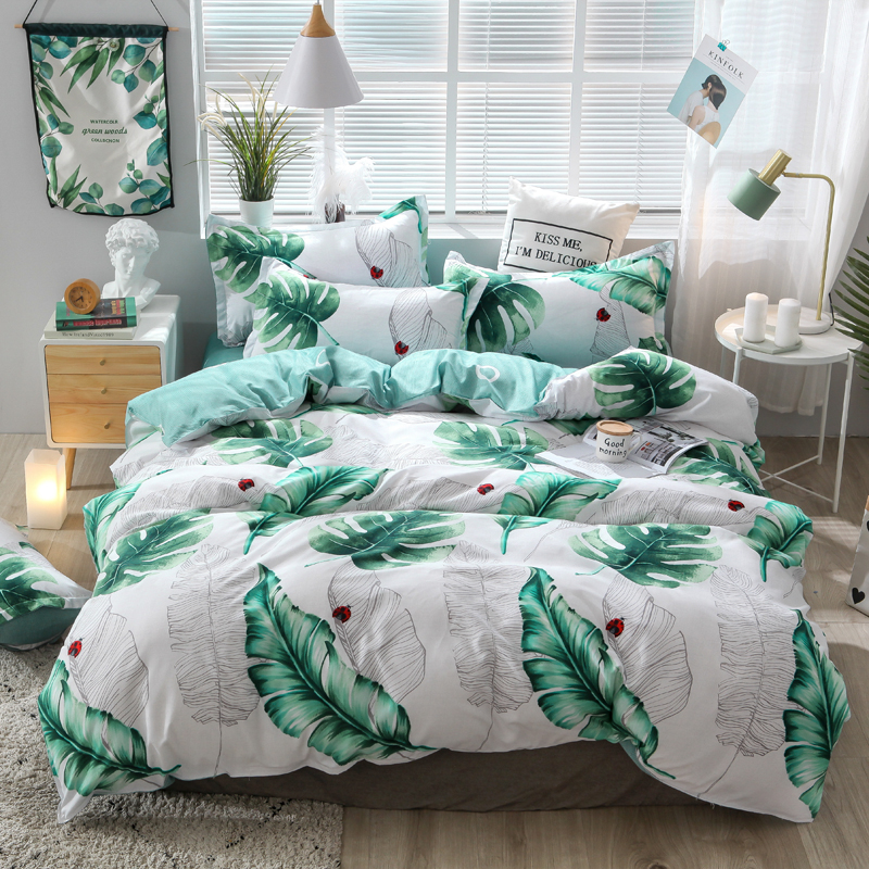 

Комплект постельного белья Божья коровка (полуторный) Berni Home Зеленый