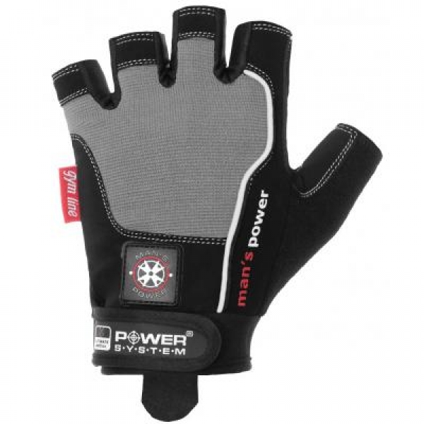 

Перчатки для фитнеса Power System Man"s Power PS-2580 S Black/Grey (PS-2580_S_Black-grey)