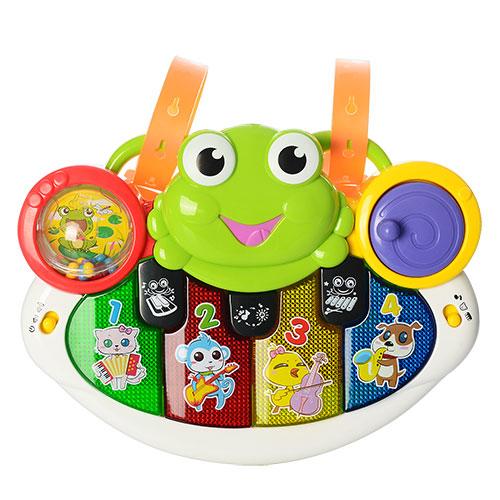 

Игровой центр пианино Limo Toy Лягушонок 2в1подвеска на кроватку музыкальные и световые эффекты FS 35811