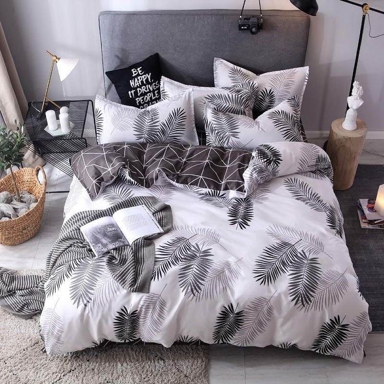 

Комплект постельного белья Листья пальмы Dreamy Евро