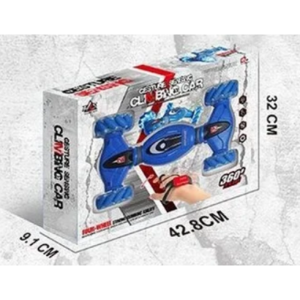 

Трюковый вездеход GTM музыкальный на сенсорном и радиоуправлении с аккумуляторами со светом, Blue (RQ 2087ALB)