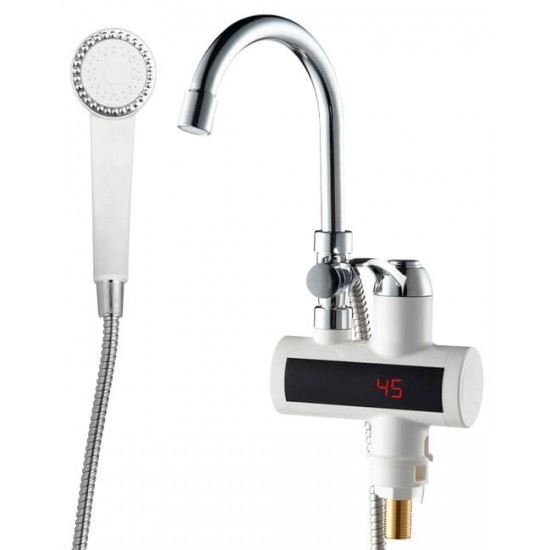 

Кран водонагреватель с датчиком температуры Wezer SDR-B15ST