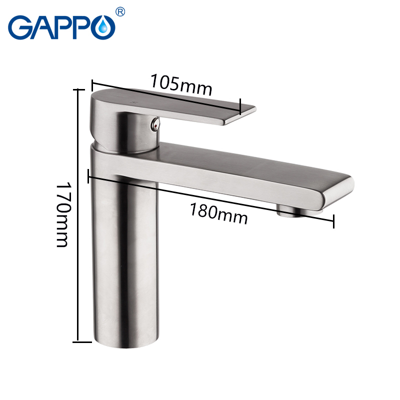 

Смеситель для умывальника Gappo SATENRESU-KO G1099-20