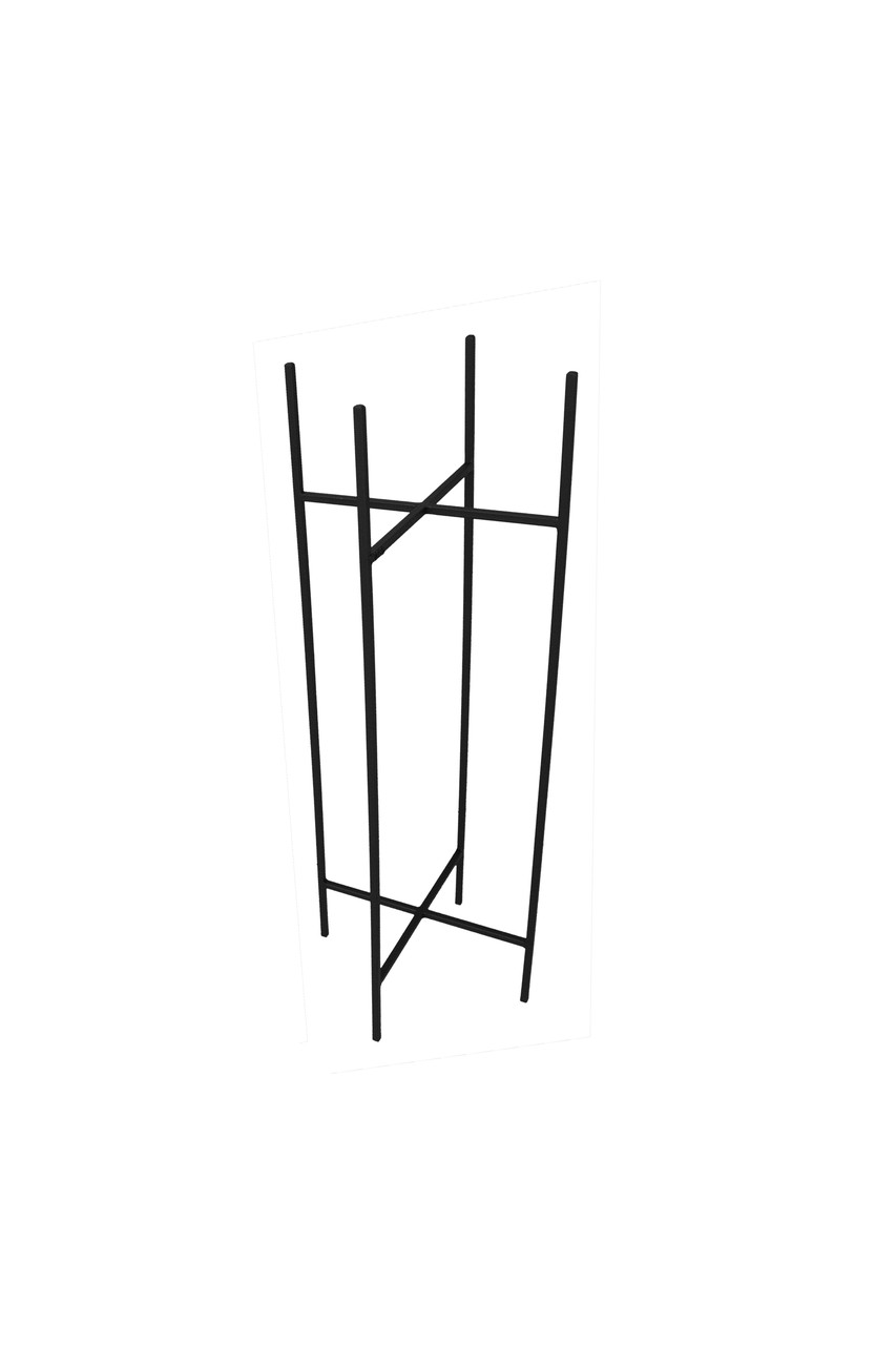 

Подставка для цветов под горшок K385 loft 85 см Черная 18040