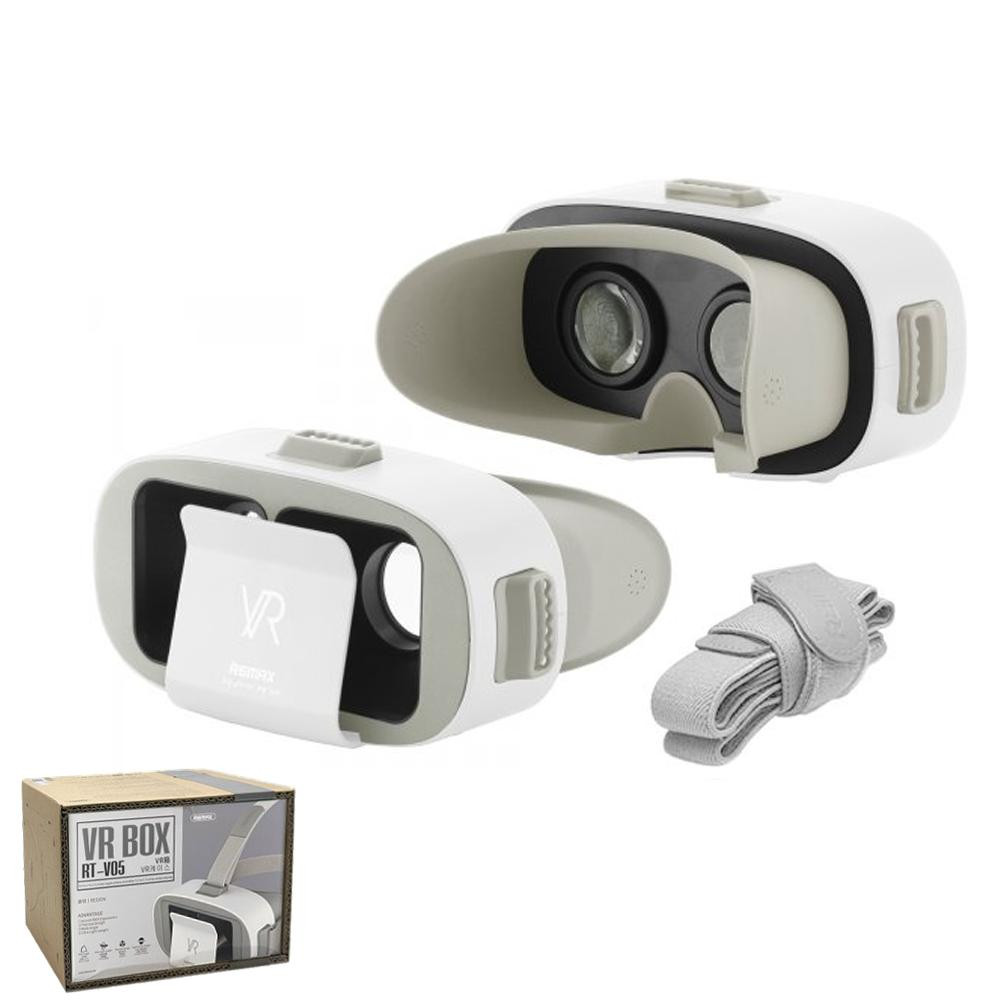 

Очки виртуальной реальности Remax Resion VR Box RT-V04 Голубые