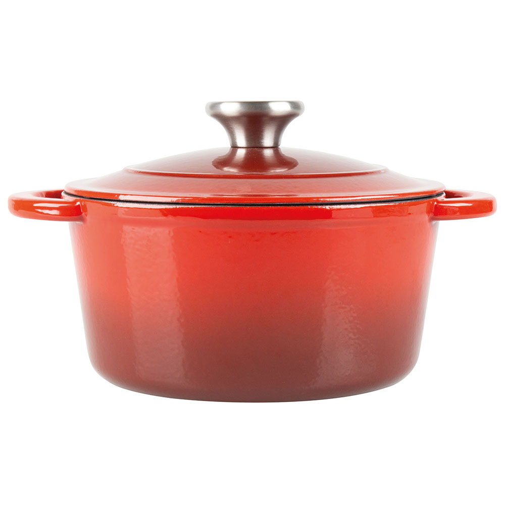 

Кастрюля Actuel красная, 5 л