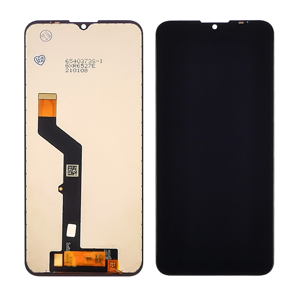 

Дисплей для Motorola E7 Plus / G9 Play с чёрным тачскрином