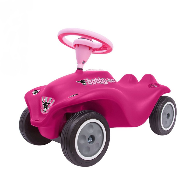

Машинка-каталка Big 56164 New Bobby Car Rockstar Малиновый с бесшумными колесами + звуковой сигнал