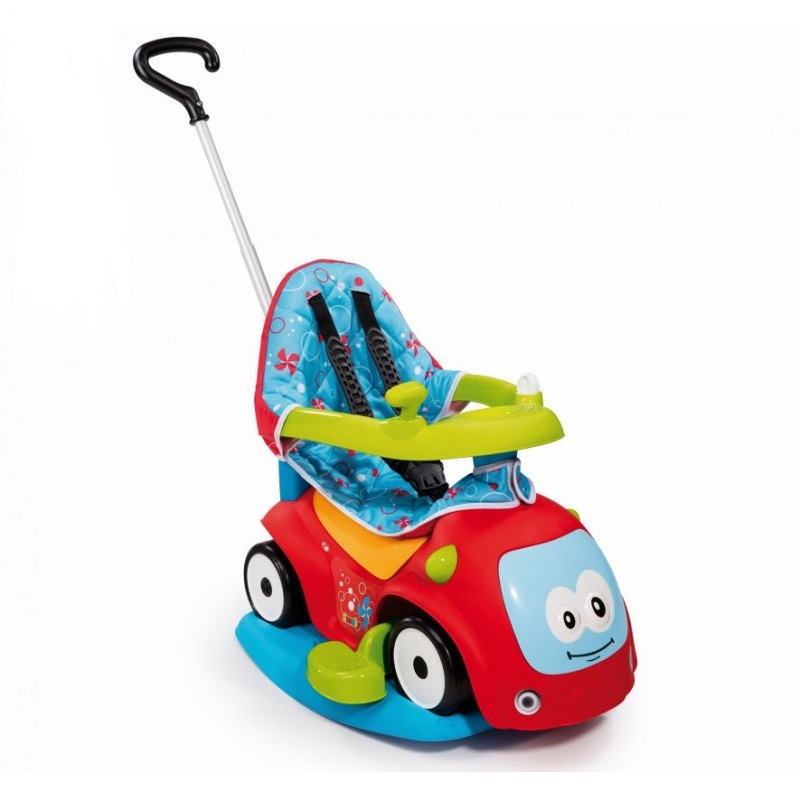 

Машинка-каталка 4 в 1 Smoby 720400 Maestro Comfort Разноцветный с багажником и звуковыми эффектами + чехол на сидение