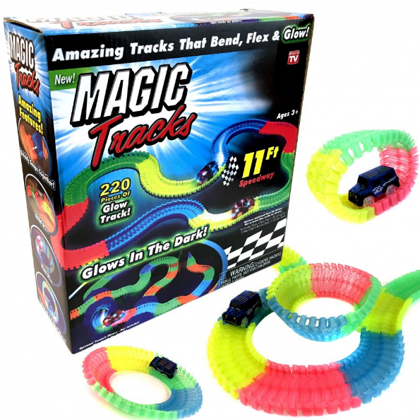 

Гоночная трасса Magic Glow Track Mеджик Глоу Трек 220 деталей