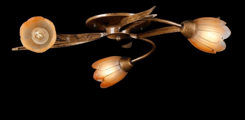 

Люстра с плафонами Ray L90807F/3 (AN002290)