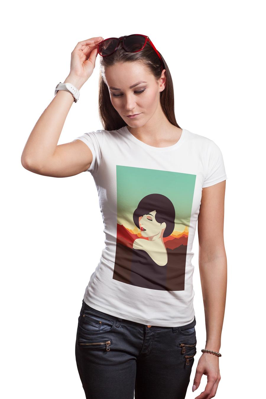 

Футболка OWEARс Винтажным принтом 2601-W-WH XXL Белый