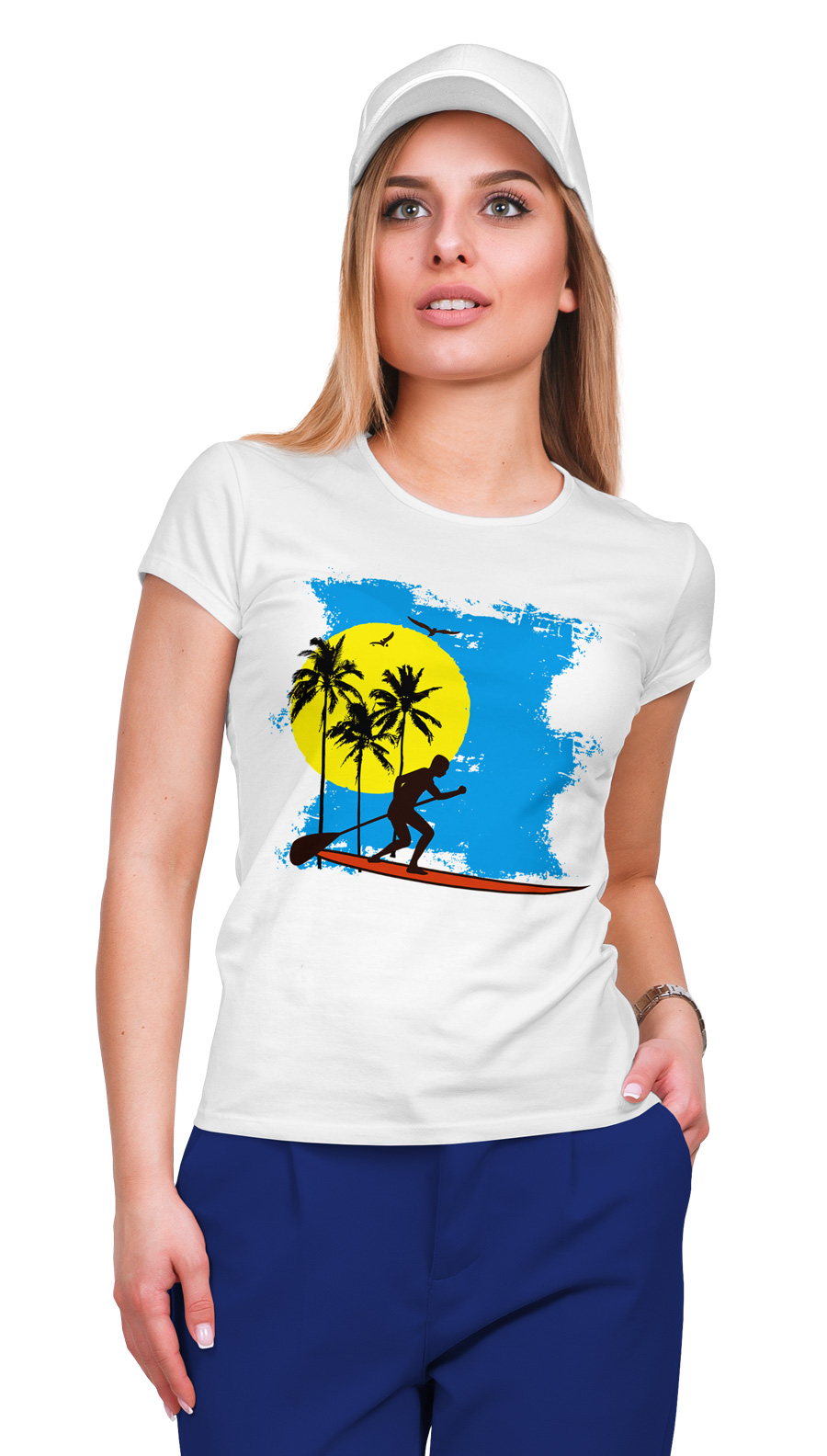 

Футболка OWEAR С Серфинг принтом 3793-W-WH XXL Белый
