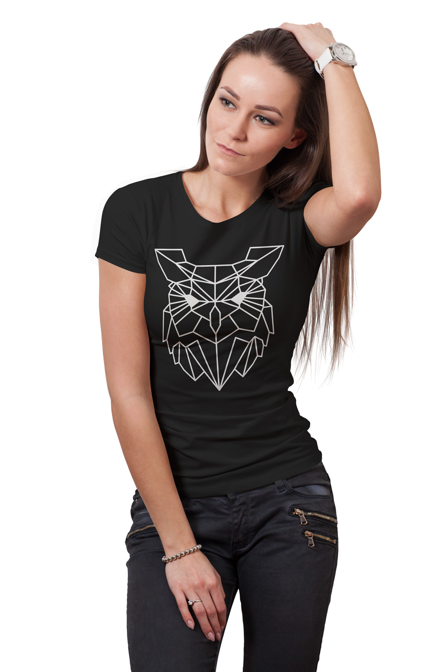 

Футболка OWEAR с принтом Животные 2494-W-BK  Черный, Футболка OWEAR с принтом Животные 2494-W-BK XS Черный