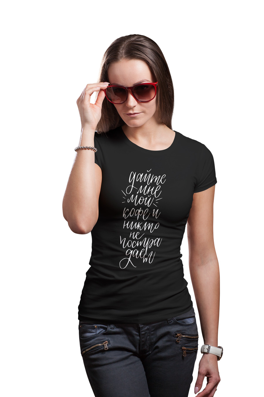 

Футболка OWEAR с Надписью 5025-W-BK  Черный, Футболка OWEAR с Надписью 5025-W-BK XL Черный