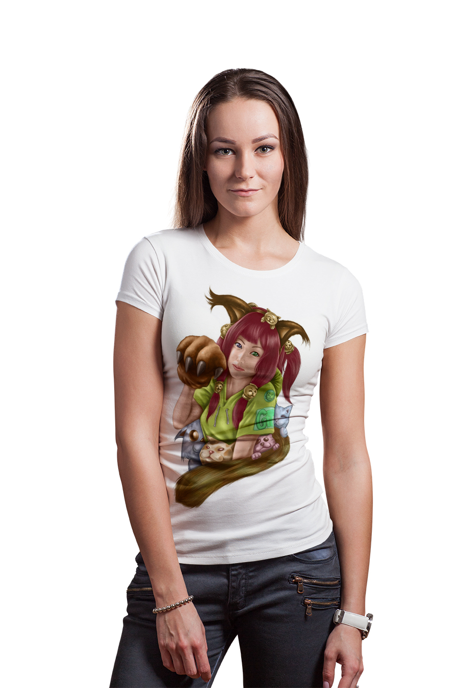 

Футболка OWEAR с Дизайнерским принтом 0606-80-W-WH XXL Белый
