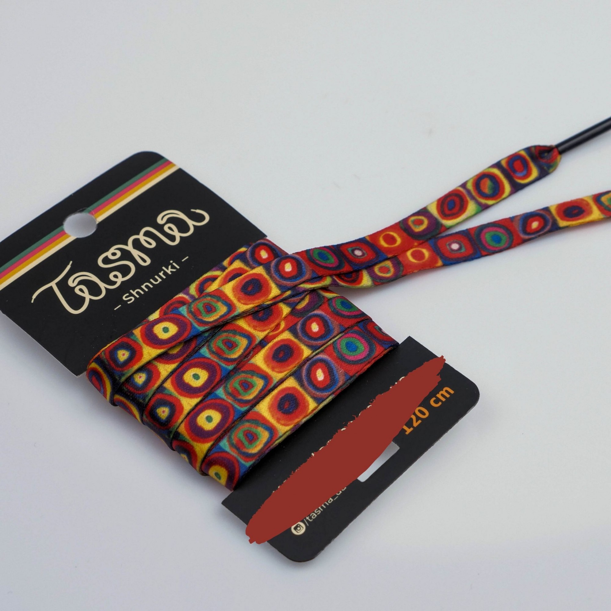 

Шнурки для обуви Tasma Кандинский 120 см
