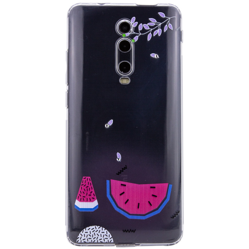 

TPU чехол Epik Luxure Diamond full protective для Xiaomi Redmi K20 / K20 Pro / Mi9T / Mi9T Pro Голубой / Арбуз