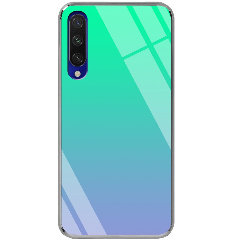 

TPU+Glass чехол Epik Gradient Rainbow с лого для Xiaomi Mi A3 (CC9e) Зеленый