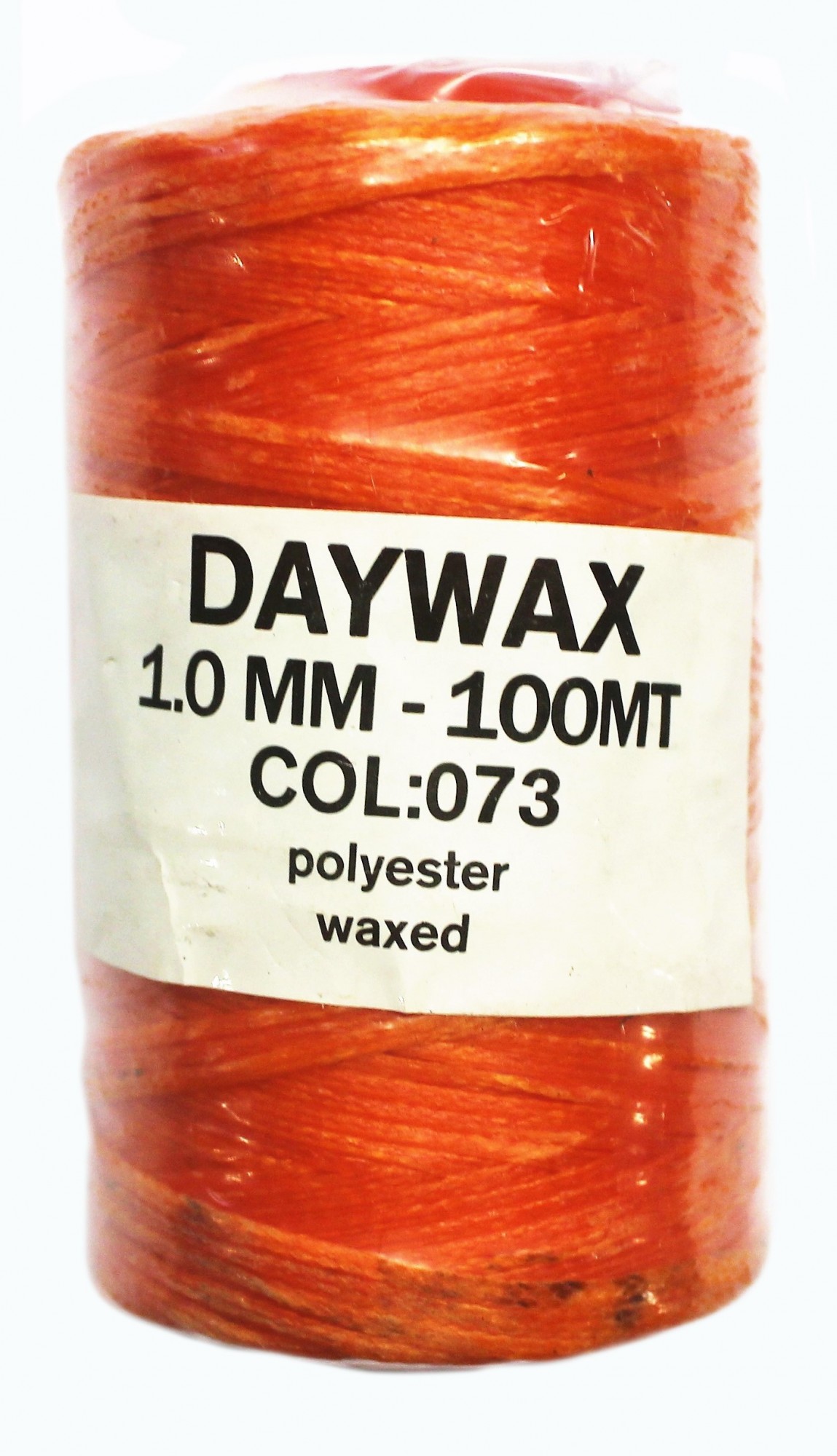 

Нитка вощеная Daywax 1мм 100м Оранжевый 073