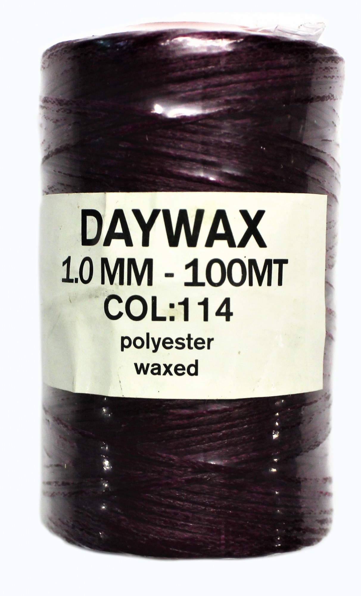 

Нитка вощеная Daywax 1мм 100м Фуксия 114