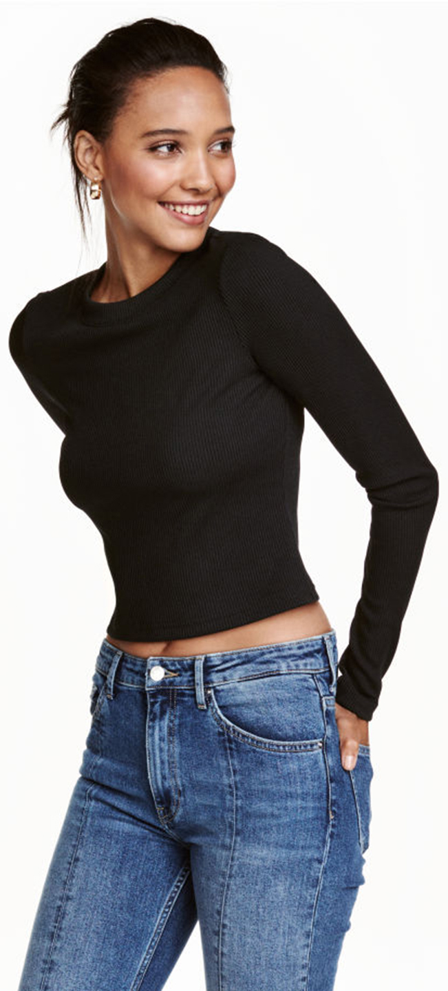 

Джемпер H&M 0412131_01 XL Черный