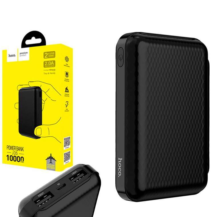 

Power Bank Hoco J35 Sunshine 10000 mAh Original черный