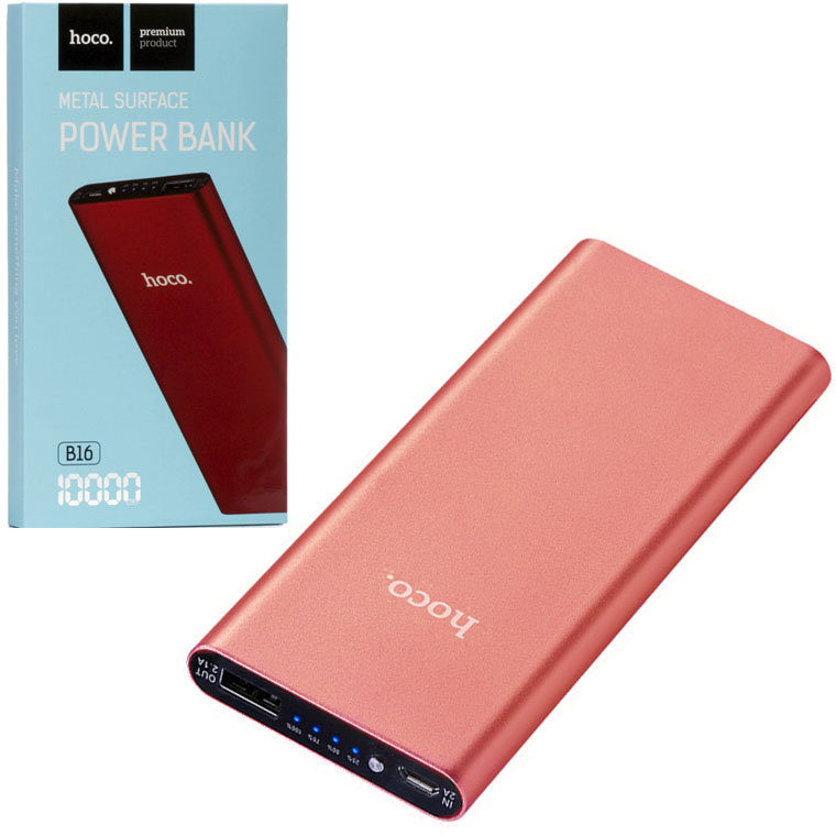 

Power Bank Hoco B16 10000 mAh Original красный